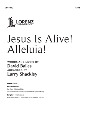 Book cover for Jesus Is Alive! Alleluia!