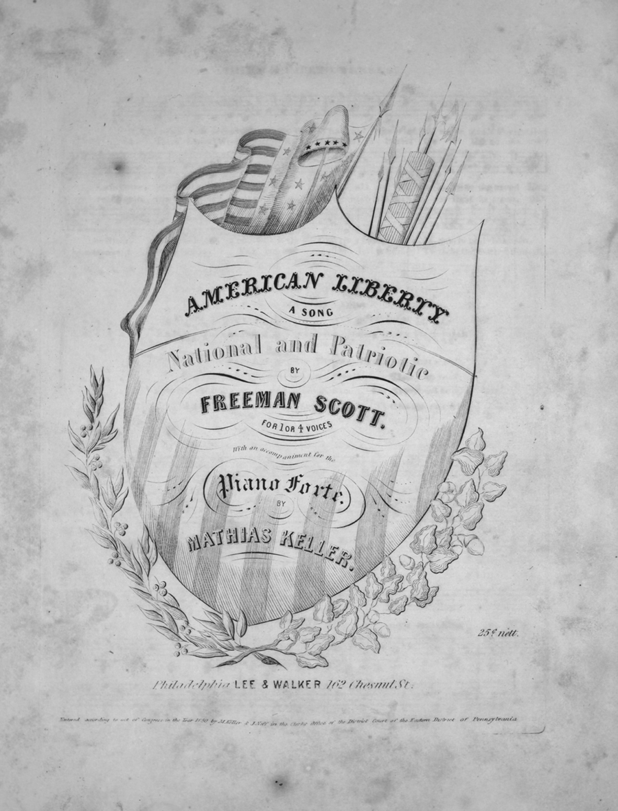 American Liberty. A Song National and Patriotic