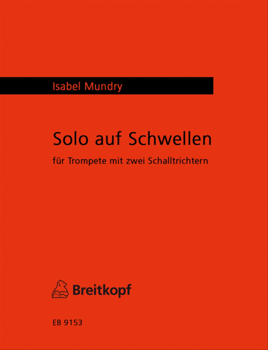 Solo auf Schwellen Trumpet Solo scores gallery preview page 1