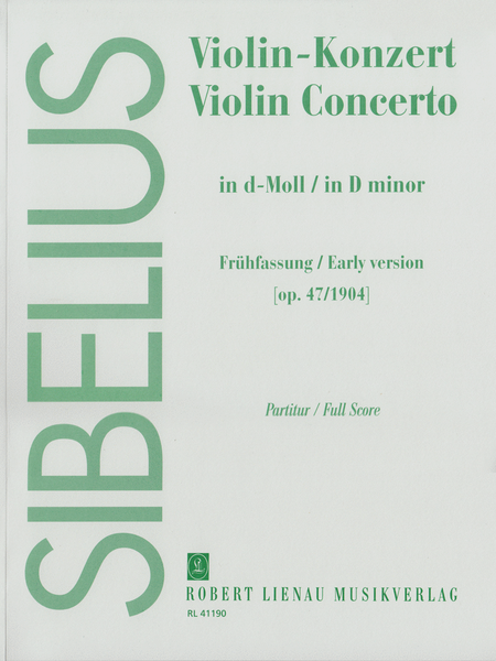 Concerto in D minor, Op. 47