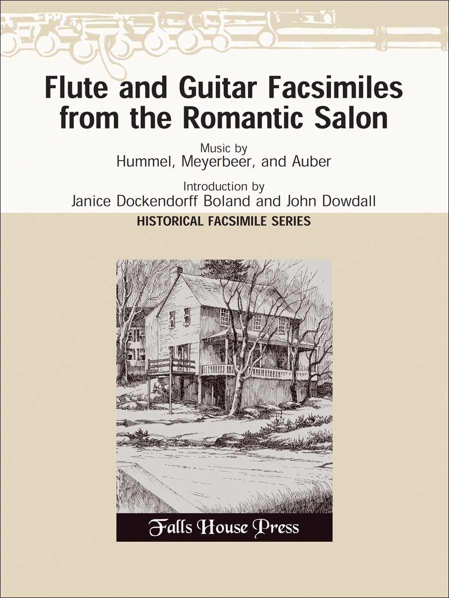 Flute and Guitar Facsimiles From the Romantic S