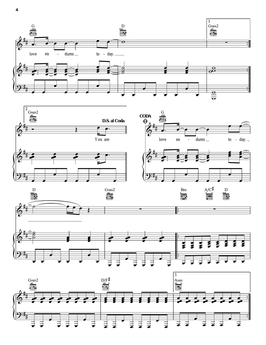 Lord, Let Your Glory Fall Acoustic Guitar scores gallery preview page 4