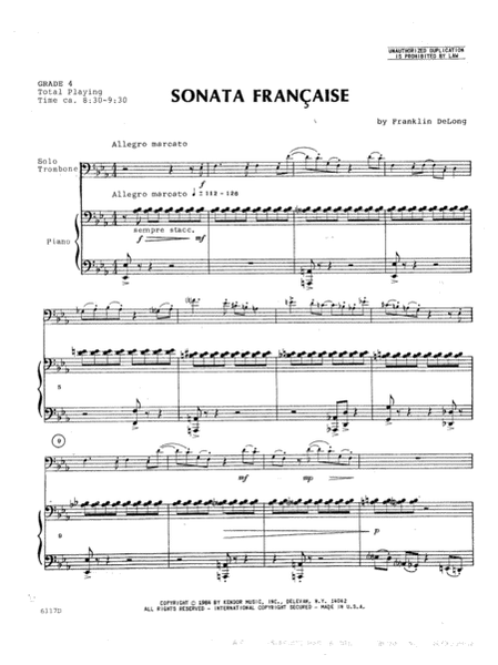 Sonata Francaise