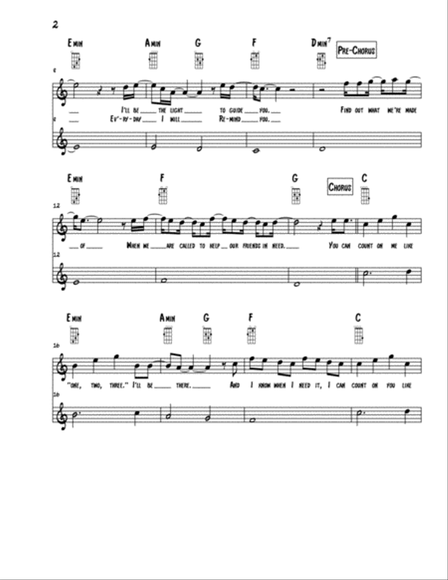 Count On Me Set of Parts scores gallery preview page 2