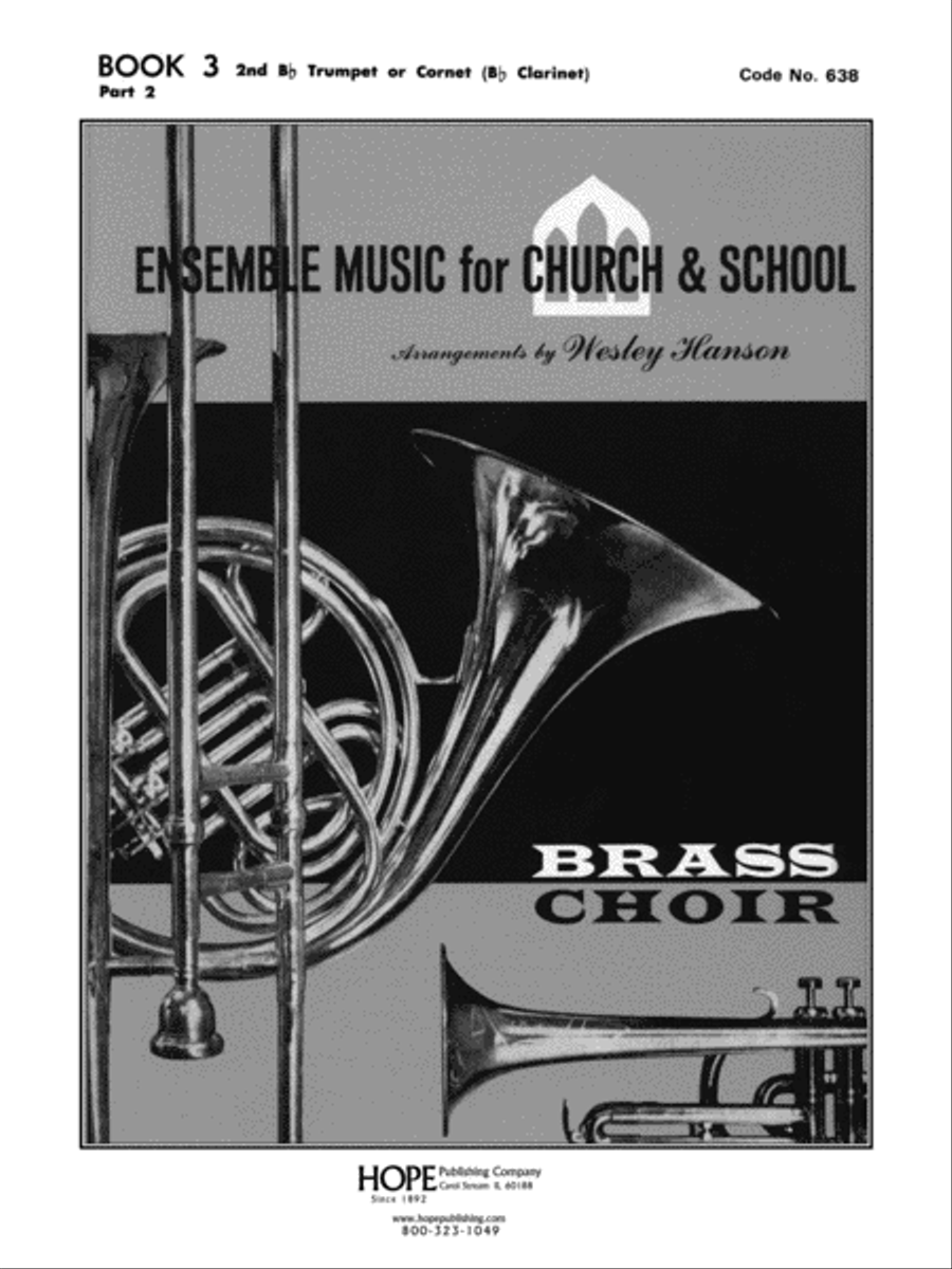 Ensemble Music for Church and School Trumpet scores gallery preview page 1