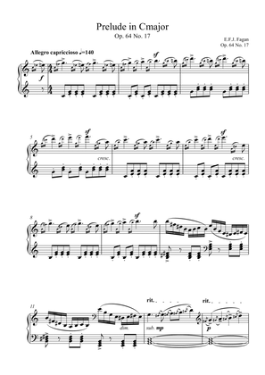Prelude in C major Op. 64 No. 17