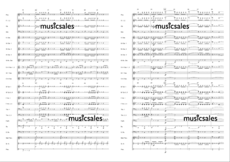 A Tribute to Nino Rota A Tribute to Nino Rota Concert Band scores gallery preview page 3