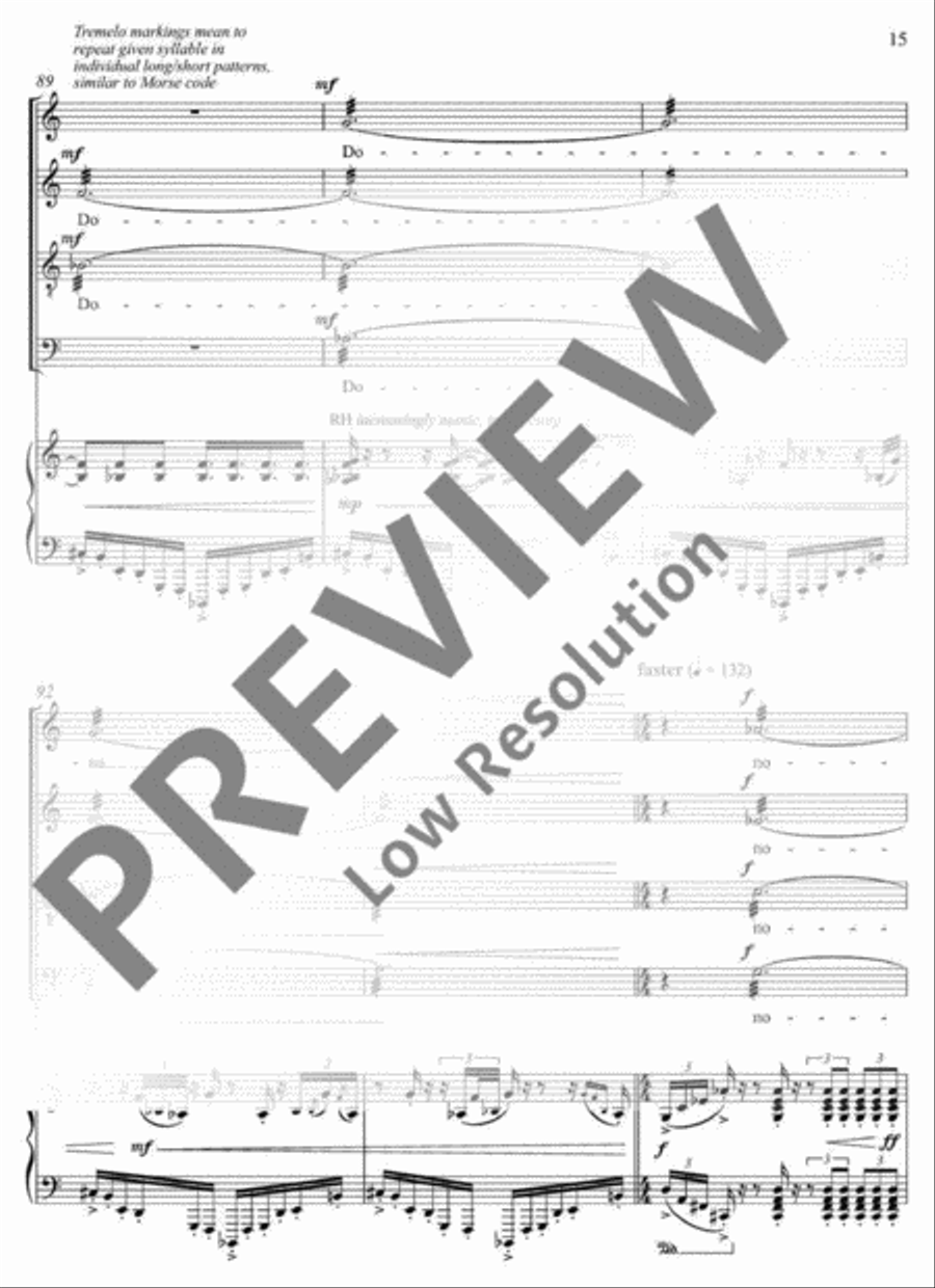 Pacem 4-Part scores gallery preview page 16