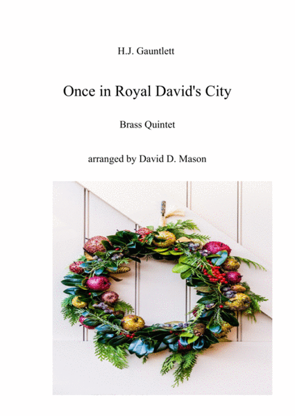 Once in Royal David's City image number null