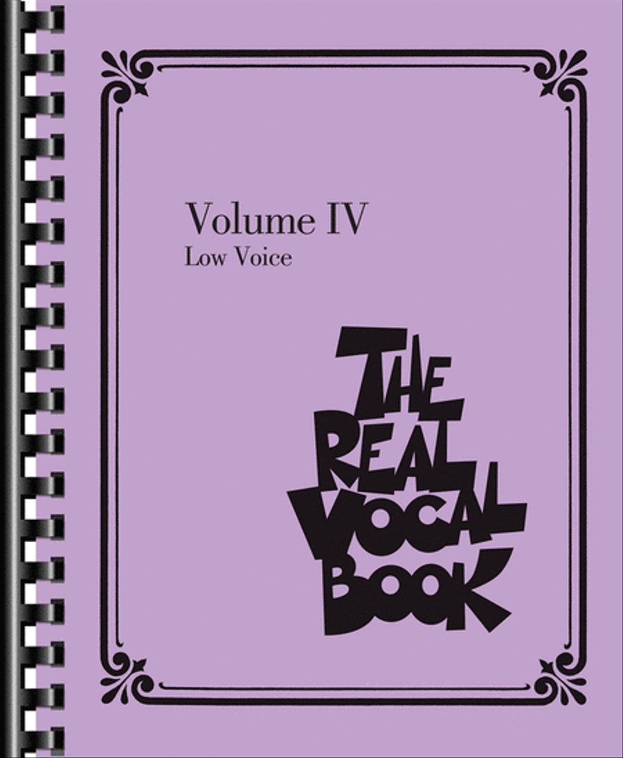 The Real Vocal Book – Volume IV Voice scores gallery preview page 1