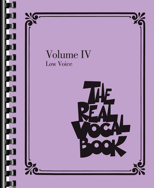 The Real Vocal Book – Volume IV