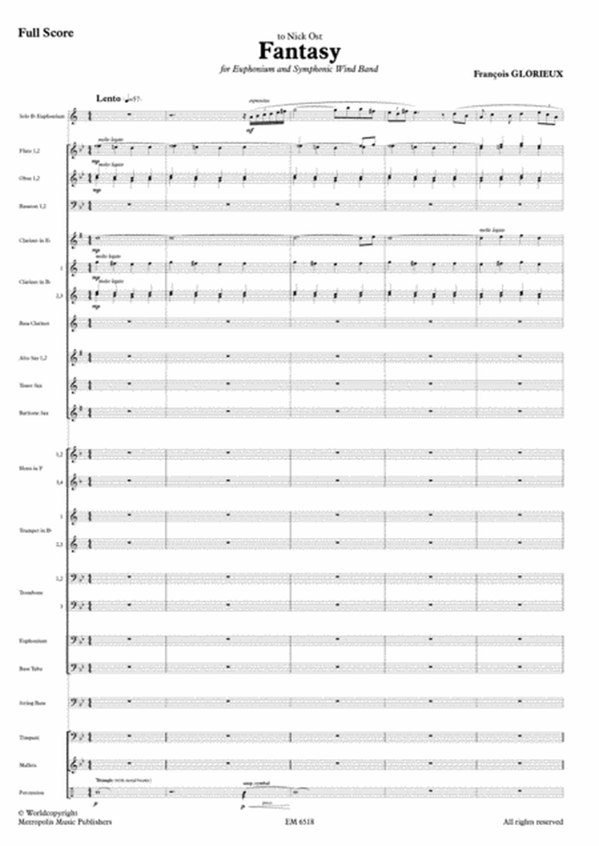 Fantasy for Solo Euphonium and Wind Band