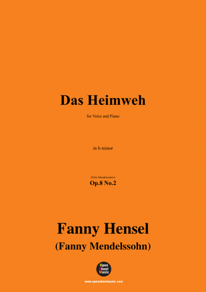 Fanny Mendelssohn-Das Heimweh,Op.8 No.2,in b minor