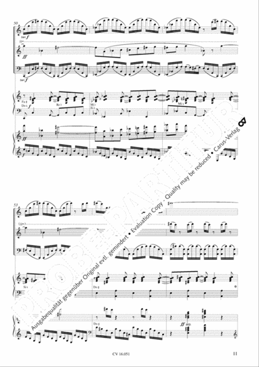 Dances and movements Clarinet scores gallery preview page 14
