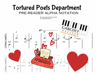 Book cover for The Tortured Poets Department