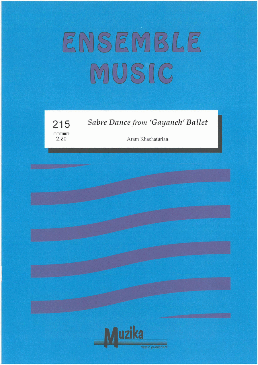 Sabre Dance From ‘Gayaneh’ Ballet Set of Parts scores gallery preview page 1