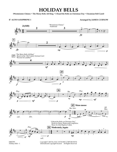 Holiday Bells - Eb Alto Saxophone 1