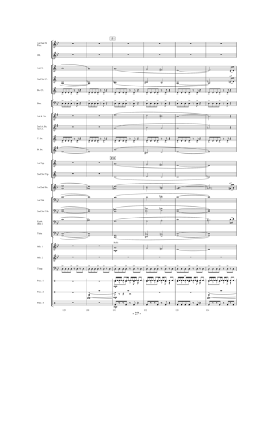 Toward the North Star Toward the North Star Concert Band scores gallery preview page 26