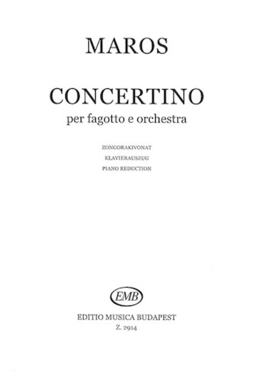 Concertino Fagottra Es Zenekarra