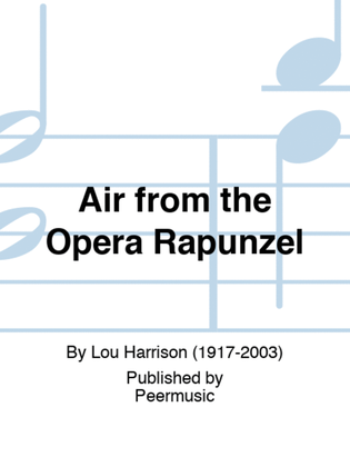 Air from the Opera Rapunzel