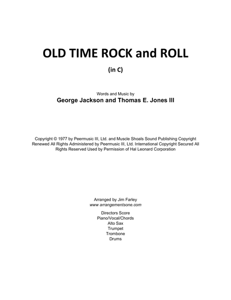 Old Time Rock & Roll image number null