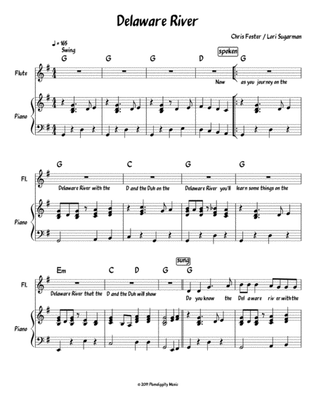 Delaware River - Piano/Vocal/Guitar