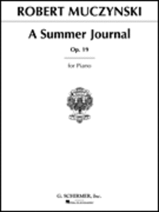 Book cover for Summer Journal, Op. 19