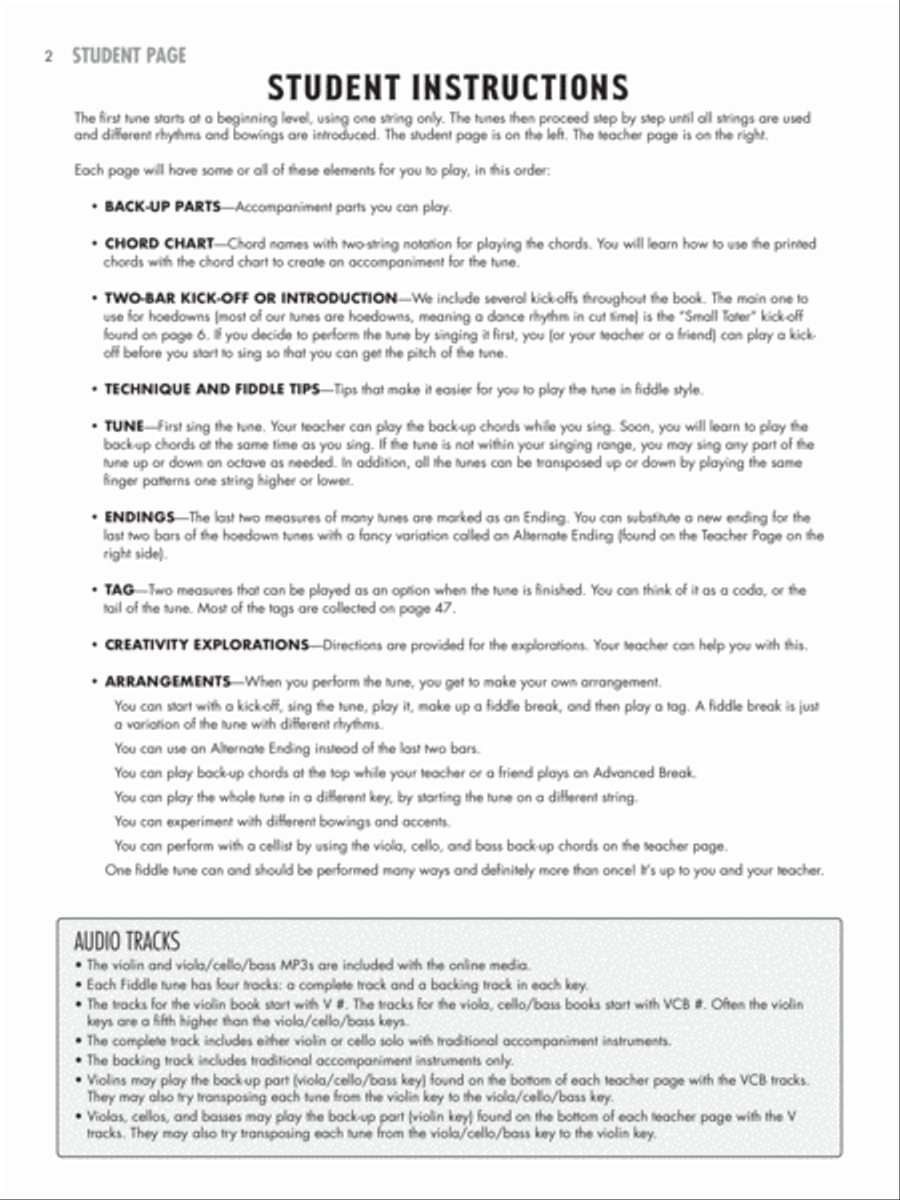 Fiddle & Song, Book 1 Chamber Orchestra scores gallery preview page 3