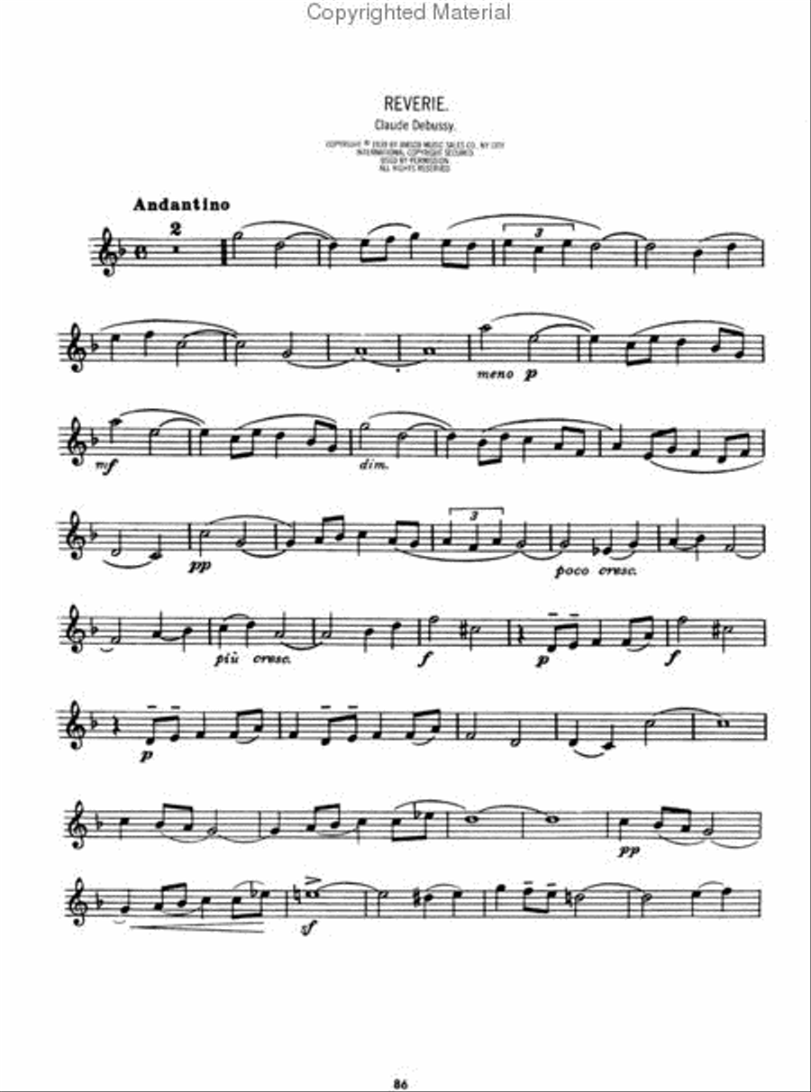 100 Solos 100 Solos Trumpet Solo scores gallery preview page 3