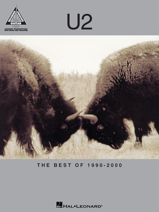 Book cover for U2 – The Best of 1990-2000
