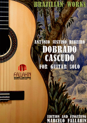Book cover for DOBRADO CASCUDO - ANTÔNIO JUSTINO RIBEIRO - FOR GUITAR SOLO