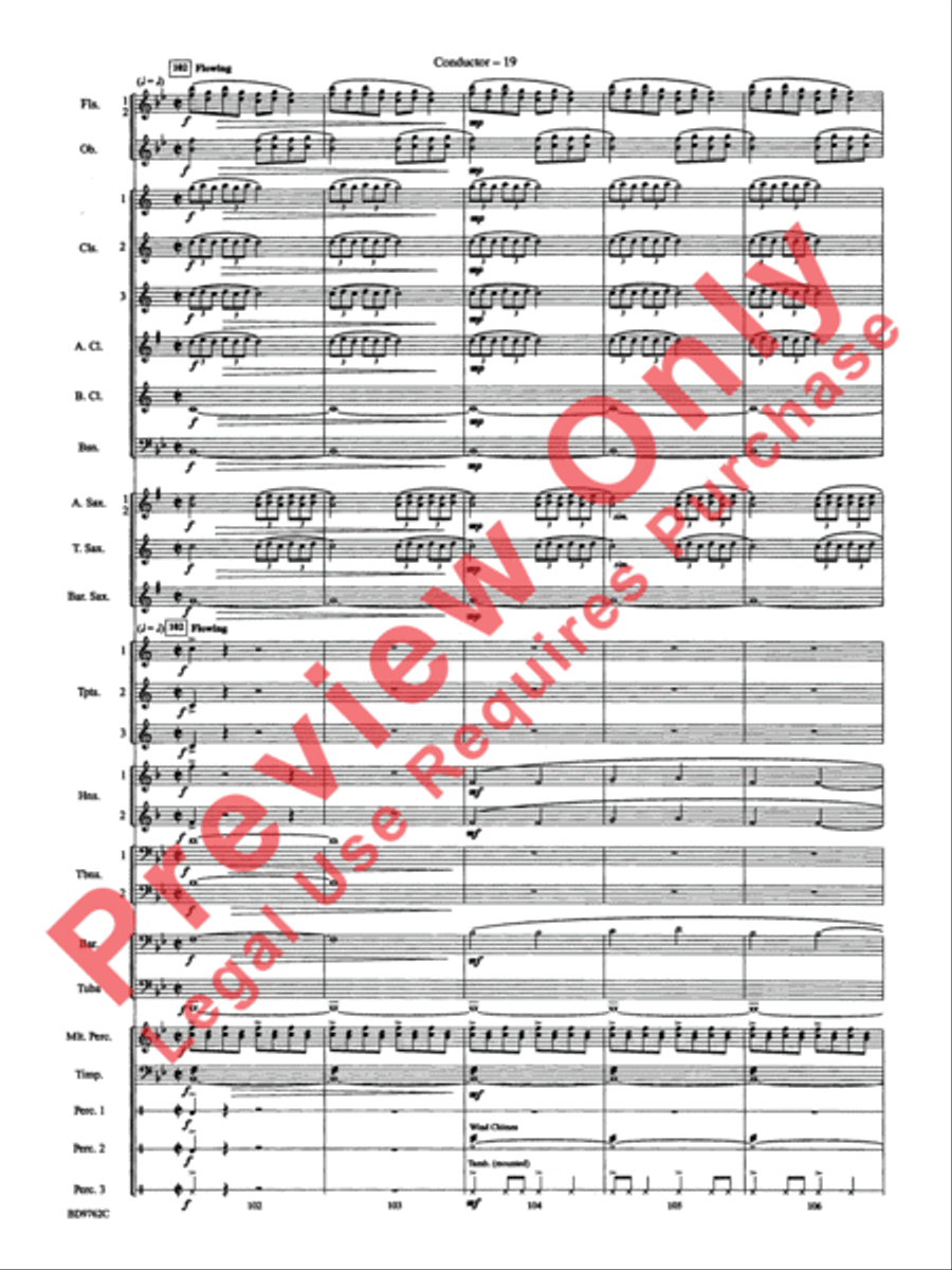 By Loch and Mountain Concert Band scores gallery preview page 22