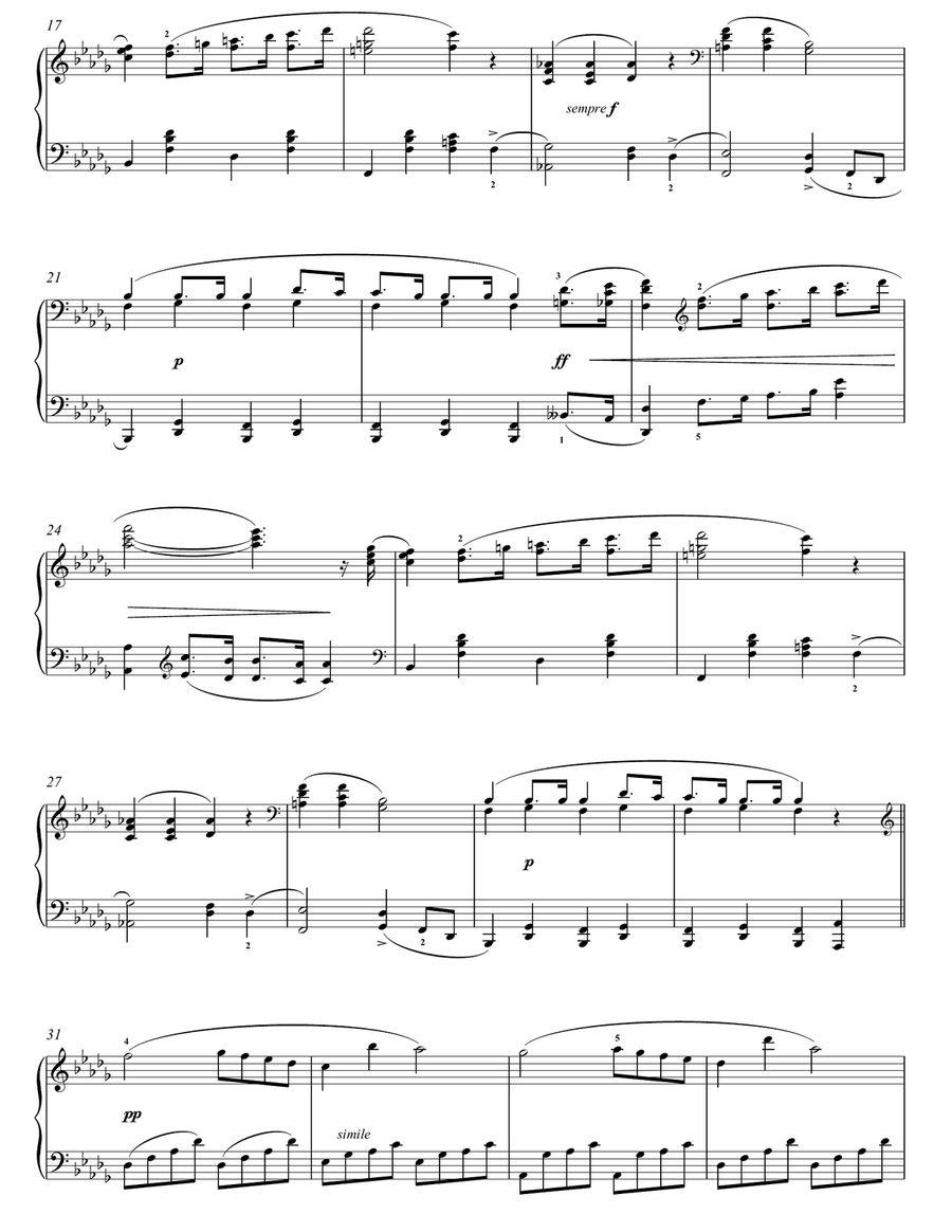 Sonata No. 2 In Bb Minor, Op. 35 (Funeral March) Piano Solo scores gallery preview page 2