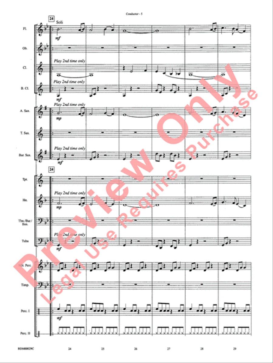 Serengeti Dreams Serengeti Dreams Concert Band scores gallery preview page 7