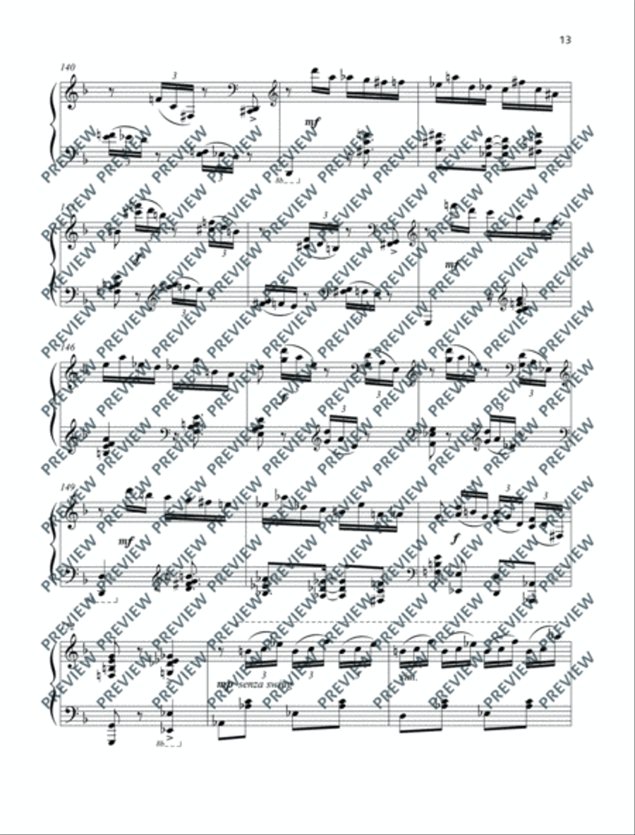 Jazzy Birthday to You Jazzy Birthday to You Piano Solo scores gallery preview page 14