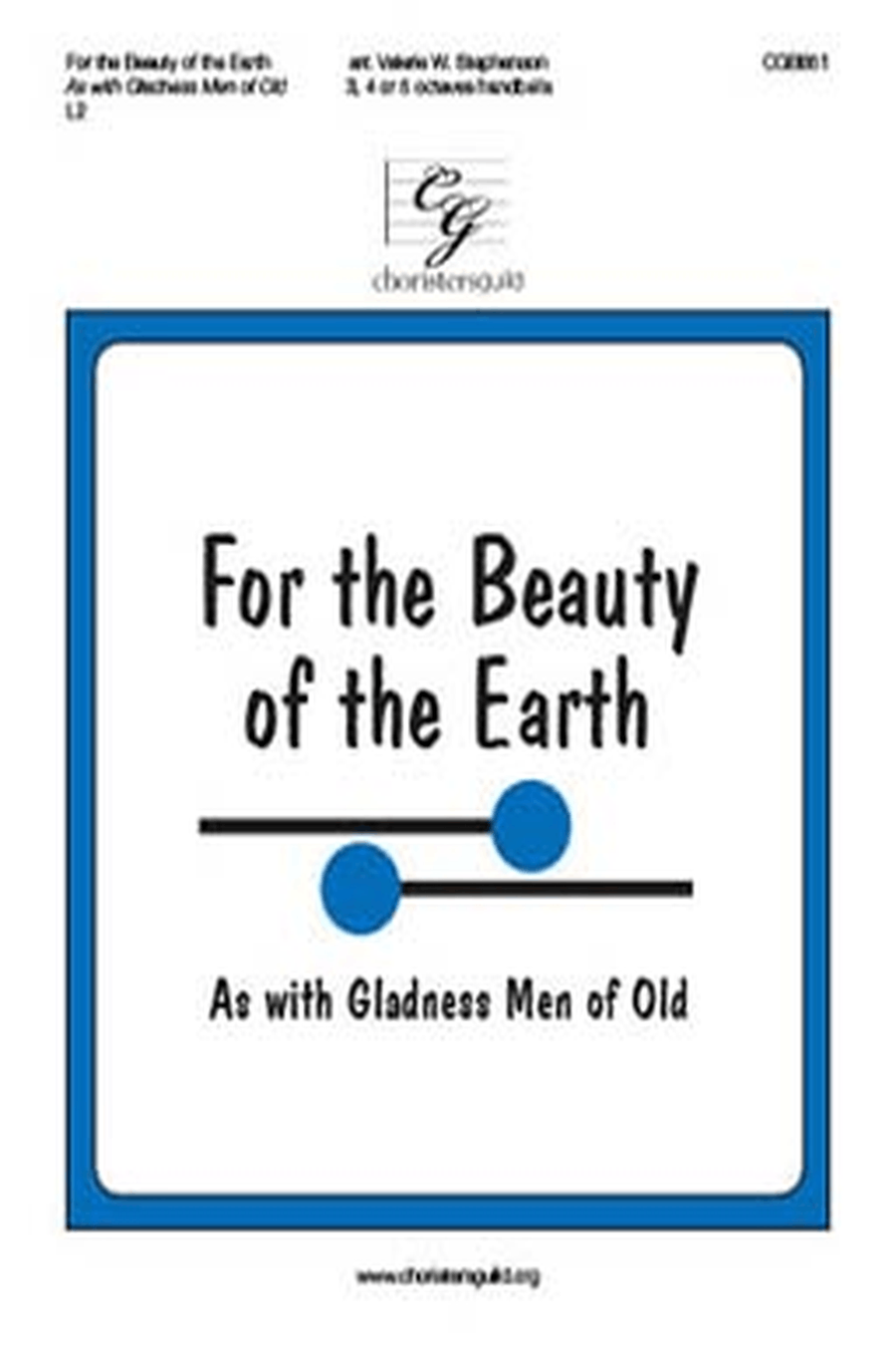 For the Beauty of the Earth [As with Gladness Men of Old] Handbell Choir scores gallery preview page 1