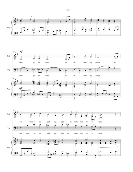 Seek Ye The Lord, As Now He Is Near, sacred music for SATB choir image number null
