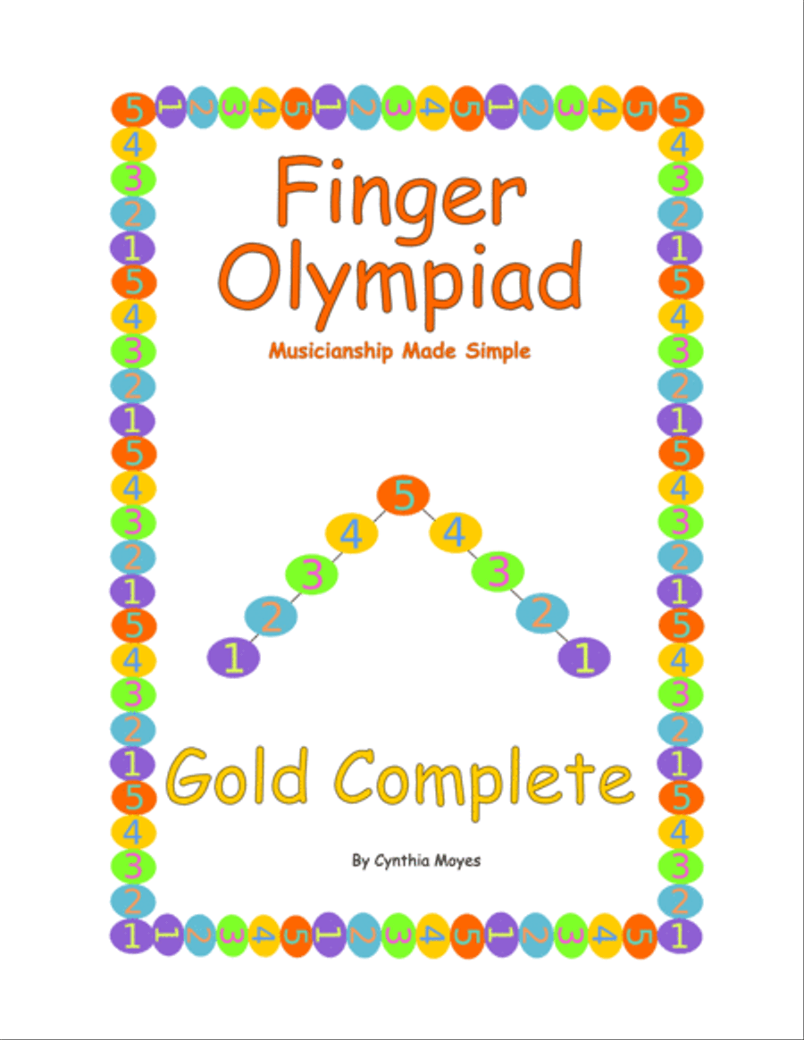 Gold Complete - Finger Olympiad (Piano) Piano Method scores gallery preview page 1