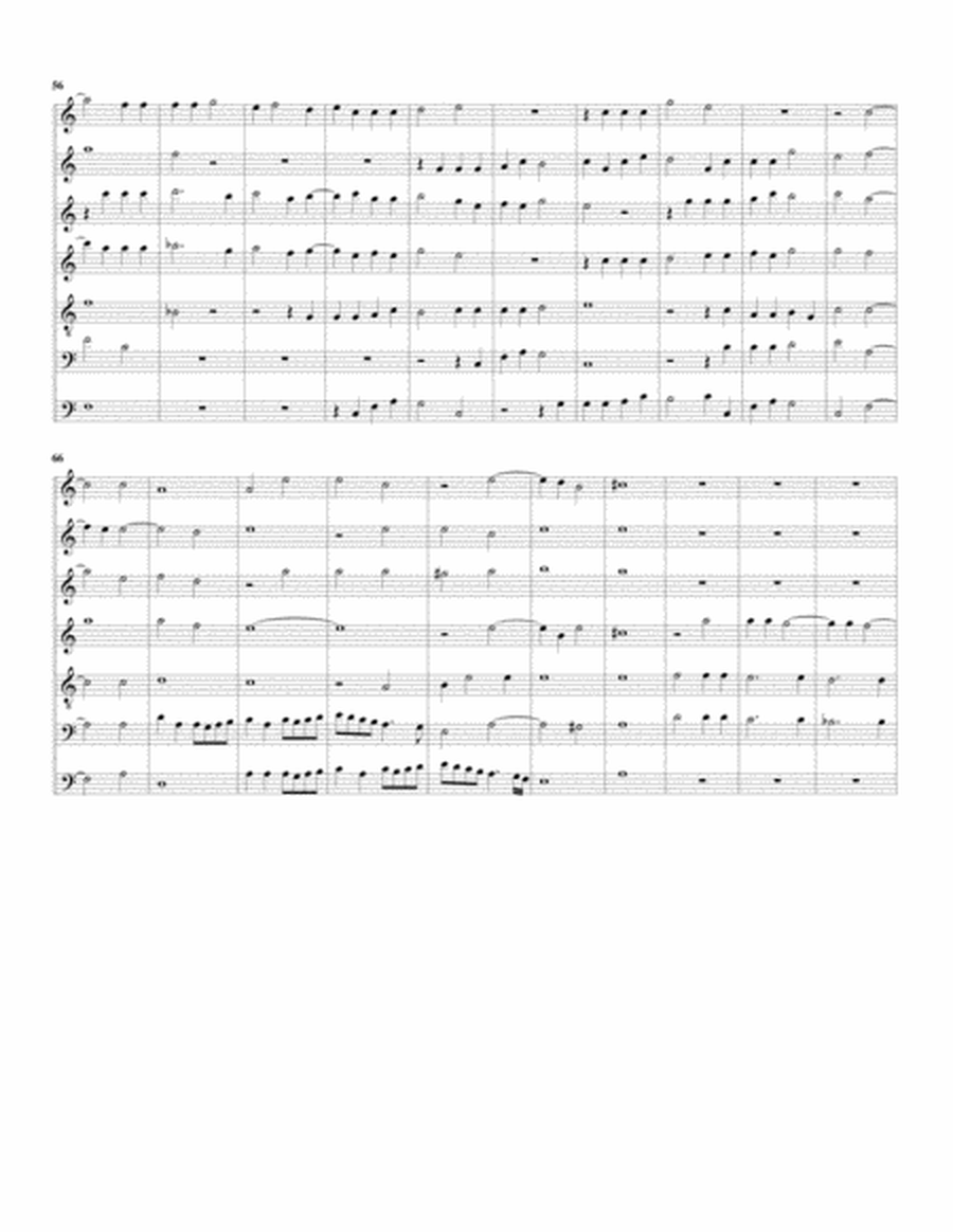 Canzon no.5 a7 (1615) (arrangement for 7 recorders)