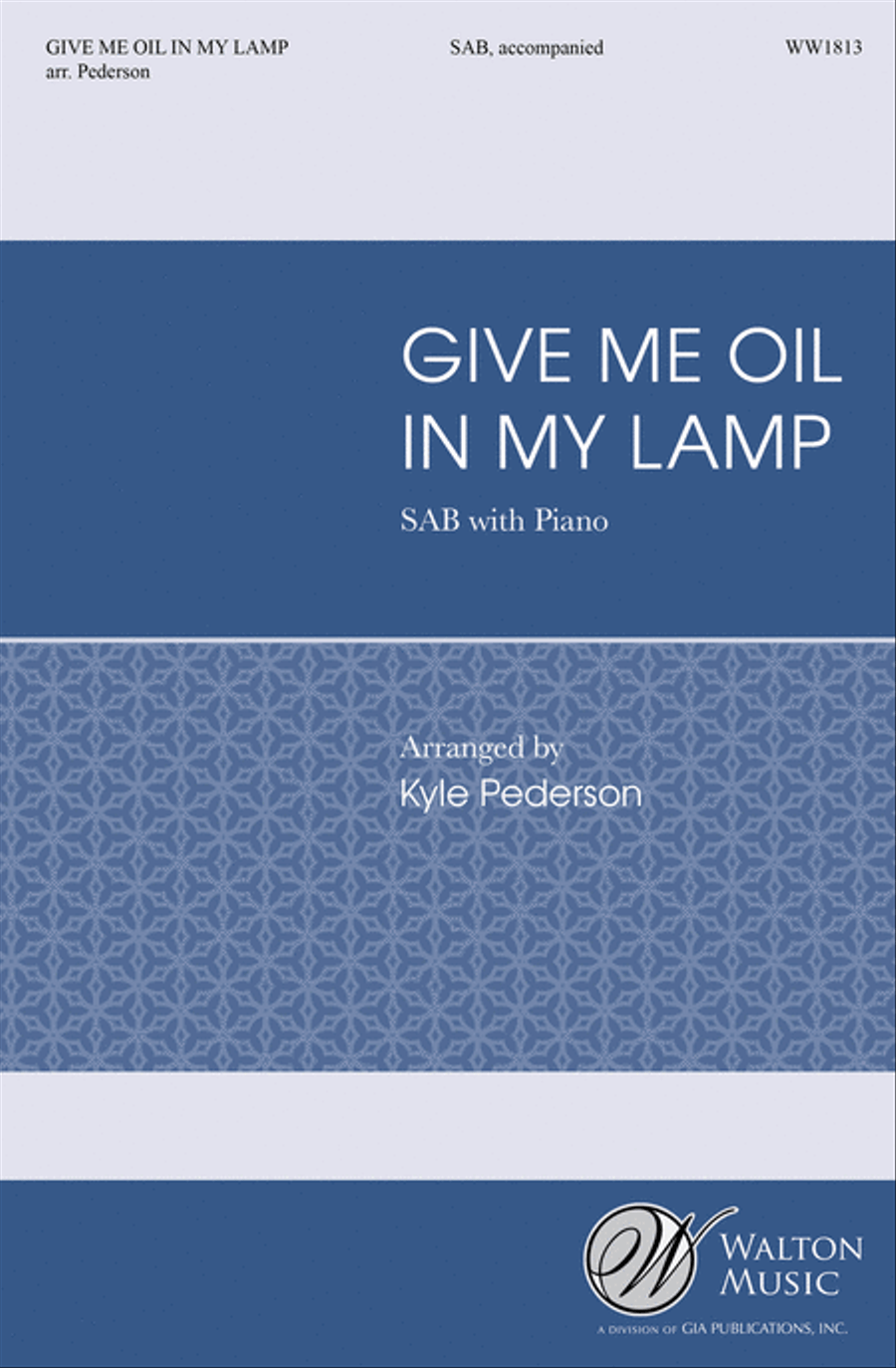 Give Me Oil in My Lamp 3-Part scores gallery preview page 1