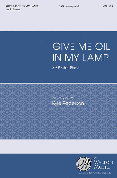 Give Me Oil in My Lamp image number null