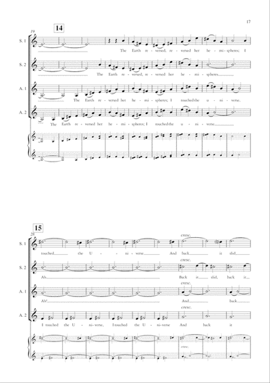 It Sounded as if the Streets Were Running SSAA scores gallery preview page 6