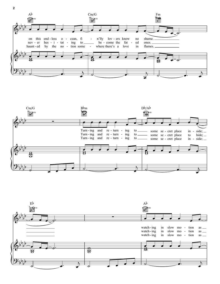 Take My Breath Away (Love Theme) Acoustic Guitar scores gallery preview page 2