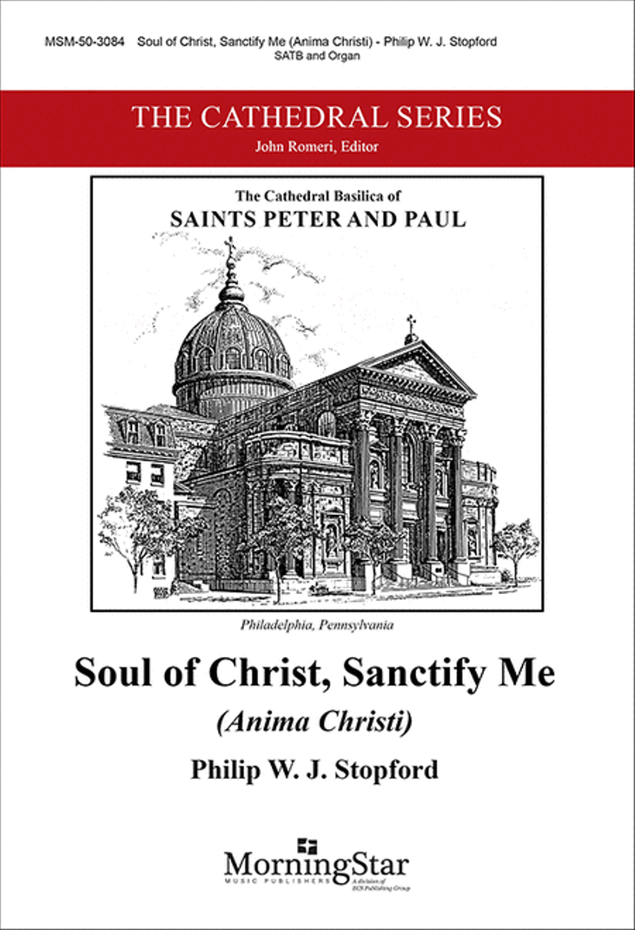 Soul of Christ, Sanctify Me (Anima Christi) 4-Part scores gallery preview page 1
