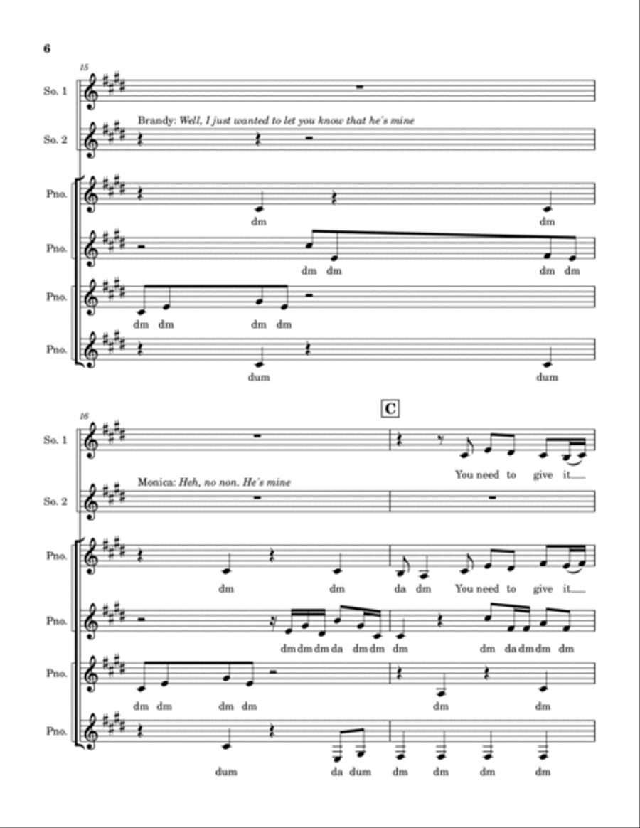 The Boy Is Mine The Boy Is Mine SSAA scores gallery preview page 6