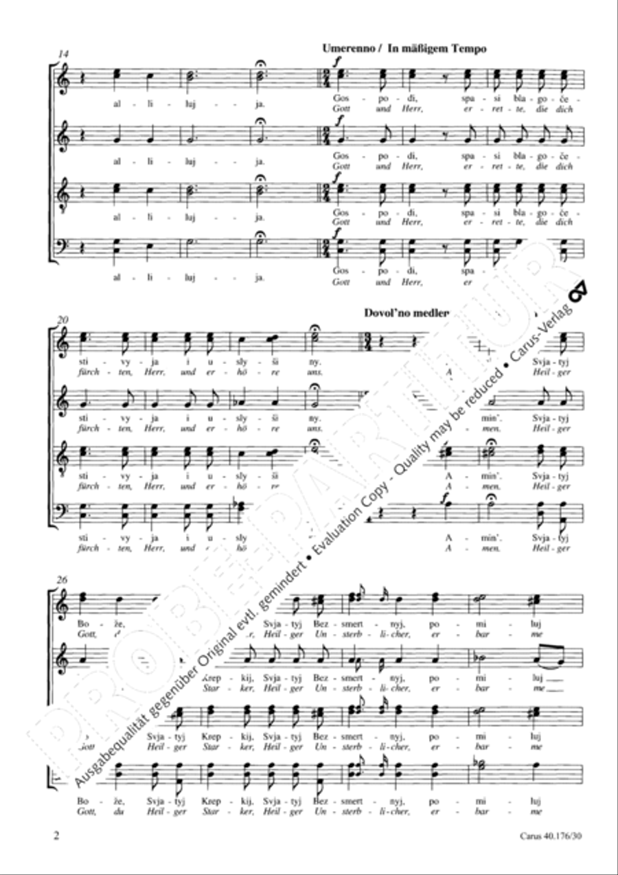 Priidite, poklonimsja Priidite, poklonimsja 4-Part scores gallery preview page 3