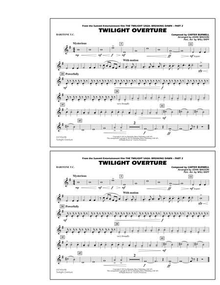 Twilight Overture - Baritone T.C.