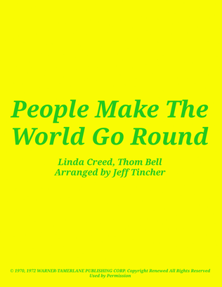 Book cover for People Make The World Go 'round