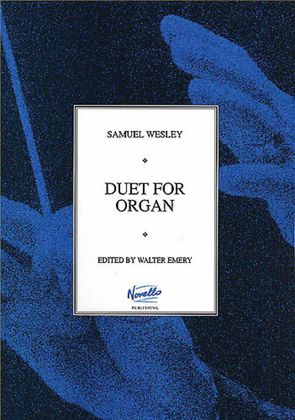 Duet for Organ, No. 19