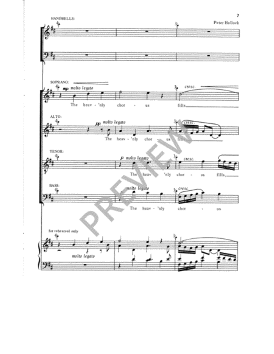 From Lands That See the Sun Arise 4-Part scores gallery preview page 8